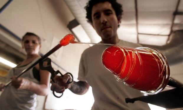 Spotlight on glass blowing and beer